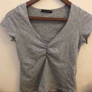 RARE BRANDY MELVILLE GREY GINA TOP